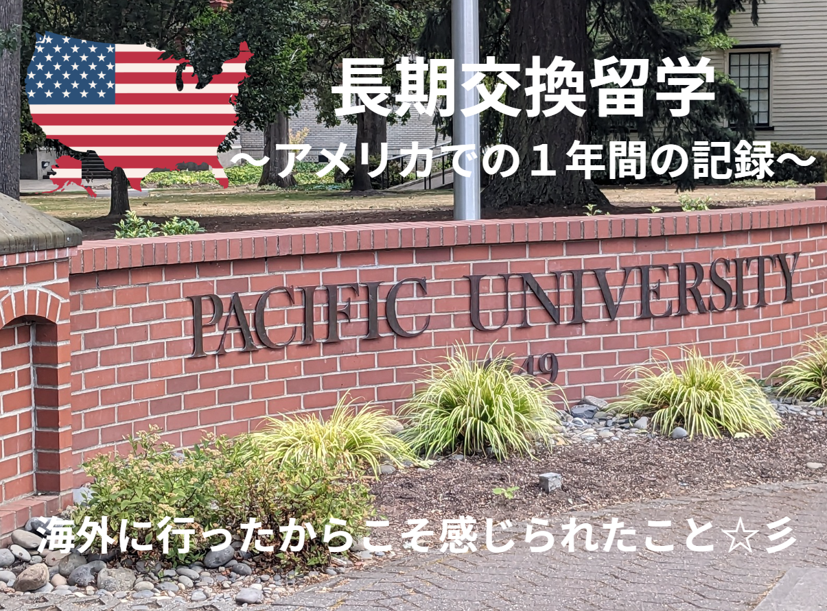 【長期留学プログラム】アメリカでの交換留学に密着☆